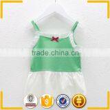 Wholesale Little Girls Ruffle Top Lace Ruffles Hem Child t Shirt White Top thumbnail-3