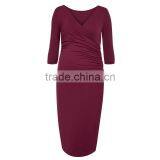 China Wholesale Maternity Clothes New Arrival Modern Maternity Dress thumbnail-4