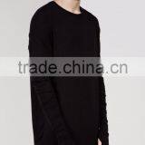 China Garment Factory 100% Cotton Long Sleeve Blank T-shirt Custom Casual Men T-shirt With High Quality thumbnail-5