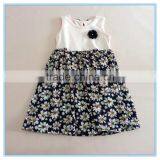 Children Girls Cotton Summer Dress, Organic Cotton Flower Girl Dress, Baby Gril Cotton Dresses thumbnail-3