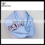 Wholesale Personalized Seersucker Infinity Scarf thumbnail-3