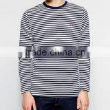 T-Shirt With Breton Stripe in Long Sleeves China Products thumbnail-4
