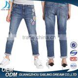 2017 Hot New Product Pure Denim Skinny Children New Style Fashion Girls Jeans for Wholesale thumbnail-3