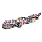 High Quality Gold Silk Mix Flower Pattern Flat Textile Fabric Cord