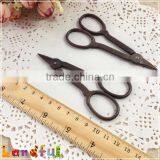 Vintage Sewing Tools Bronze Thread Scissors Fancy Embroidery Scissors thumbnail-4