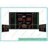 LED Basketball Scoreboards and shot clock with game time