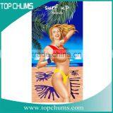 Brand Logo Printed Tassles Beach Towels,colored Striped Yarn Dyed Beach Towel,basketball Beach Towels thumbnail-1