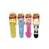 Pet plush long boby dog toys