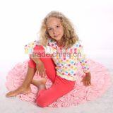100% Cotton Knitted Children Girl Winter Pajamas Sets Wholesale thumbnail-1
