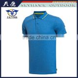 Anti-pilling polo collar summer t-shirt for exercises