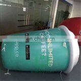 Eye Catching Custom Size Green and White Giant Inflatable Coffee Cup Balloon Advertising Model thumbnail-5