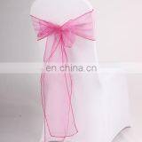 2015 Wedding Chair Decorative Red Transparent Organza Bows thumbnail-5