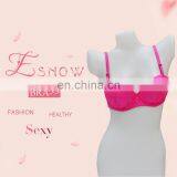 2017 Supplier Wholesale Pink Stylish Ladies Women Lace Heated Plus Size Full Cup Bra Panty thumbnail-1