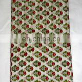 Indian Cotton Fabric Hand Block Print Dressmaking Printed Fabric