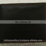 Mens leather wallets manufacturer, gents leather purse exporter