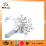 Silver Snowflake Bookmark