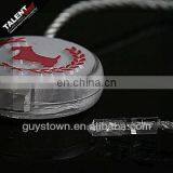 Custom New Fashion Brand Name Transparent String Seal Tag for Hangtag thumbnail-6