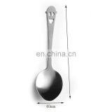 Fancy Small Smile Face Hollow Decorative Tea Spoon thumbnail-5