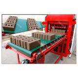 automatic compressed earth clay soil interlocking brick block making machine