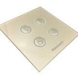 Customised Float Glass Concave Push Button Toughened Glass for Smart Switch thumbnail-3