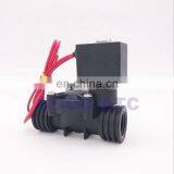 2 Way Plastic Solenoid Valve NBR/EPDM/FKM 1/2" 3/4 1 Inch Orifice 15/20/25mm Normal Close PP-15/20/25 Water Valve 10bar 220V thumbnail-1