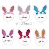 Baby Girl Rabbit Ear Headbands Cute Easter Day Bunny Nylon Hairbands 6colors thumbnail-2