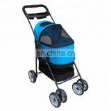 Outdoor Usage Large Dog Stroller Removable Dog Carrier Trolley