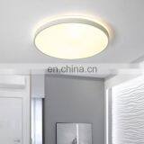 Simple Round White Bedroom Ceiling Lamp LED Chandelier thumbnail-4