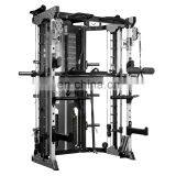 Multi functional trainer smith machine home use gym equipment power rack crossover trainer