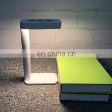 Book Reading Rechargeable Aluminium+acrylic Cordless Touch Switch Cell Eye Care Table Lamp for Study thumbnail-2