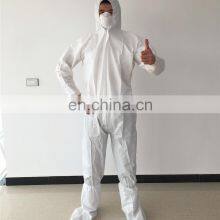 Ultrasonic Sewing Coverall For Chemical Hazard 30gsm To 70gsm Wholesale thumbnail-1