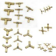 Brass Pagoda Head Integrated Three-way Water Pipe Gas Hose Green Connector thumbnail-3