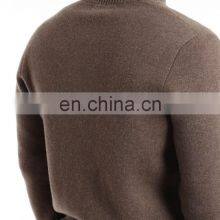 Men Winter Thick Knitted Wool Cashmere Cardigan thumbnail-3