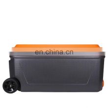 car cooler and warmer box fridge cooler box for insulation with wheels