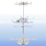 Wholesale Hot Sale Metal Chrome 2 Layers Display Hanging Rack thumbnail-1