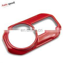 Car Headlight Lamp Switch Button Decoration Cover Trim Stickers for Jeep Wrangler JL 2018+ thumbnail-2