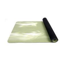 Custom Logo Natural Rubber Eco-Friendly Non Slip Non Toxic PU Leather Yoga Mat thumbnail-2