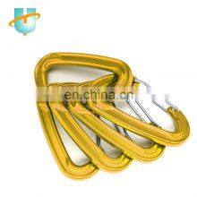 General Industry 18kn d Shaped Rock Climbing Aluminium Alloy 7075 High Strength Carabiner Hooks thumbnail-5