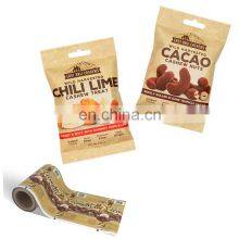 35g Cashew Nut Sanck Custom Printed Matte Glossy Kemasan Roll Sachet Plastic Packaging Bag thumbnail-1