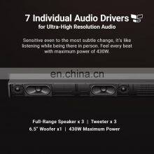 Xiaomi Soundbar 3.1ch 430W Wireless Subwoofer Dolby Audio DTS Virtual Home Theater NFC Remote Control USB Coaxial thumbnail-3