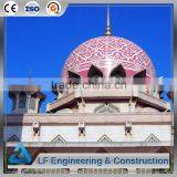 Galvanized Light Steel Grade Mosque Dome With Fiberglass Roof