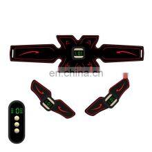 ABS Abdominal Muscle Trainer EMS Stimulator Toning Belt Smart Fit Training Set thumbnail-2