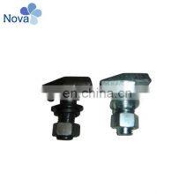 Elevator Shaft Components T Type Forged Rail Clip Casting Sliding Rail Clip thumbnail-3