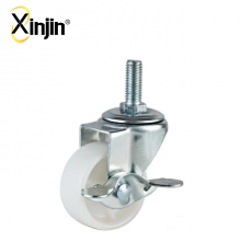 2 Inch Threaded Stem PP Furniture Caster Wheel thumbnail-2