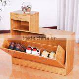 Bamboo Shoe Cabinet thumbnail-1