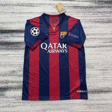 1415 Барса ретро футболка № 10 в стиле Месси. Короткая рукав ретро футболка thumbnail-1