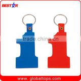 Lovely Plastic Key Tag for Promotion