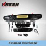Front Guard, NEW Design 4x4 SUV KRESH-sundancer Wrangler Front Bumper Used for 2007-2015JK With Black Color and Steel Material Quality Choice thumbnail-2