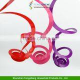 Coloured Hanging Swirls Party Decorations Multi Birthday Wedding Baby Shower thumbnail-3