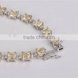 Unit Price of 18K Gold Diamond Bracelet And Necklace Jewelry Set thumbnail-2